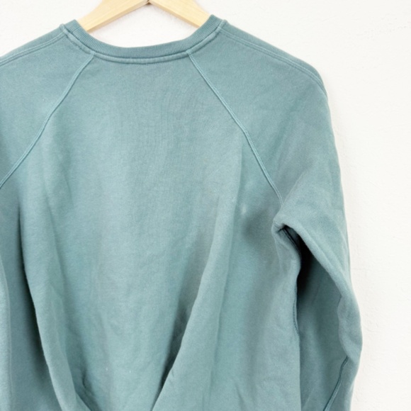 Lululemon Just Pleat It Crew Green Sweatshirt Size Small - Picture 4 of 5